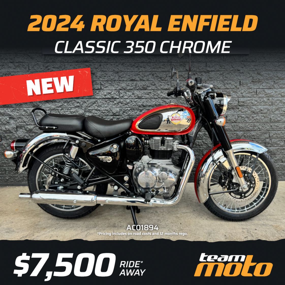 2024 Royal Enfield Classic 350 Chrome