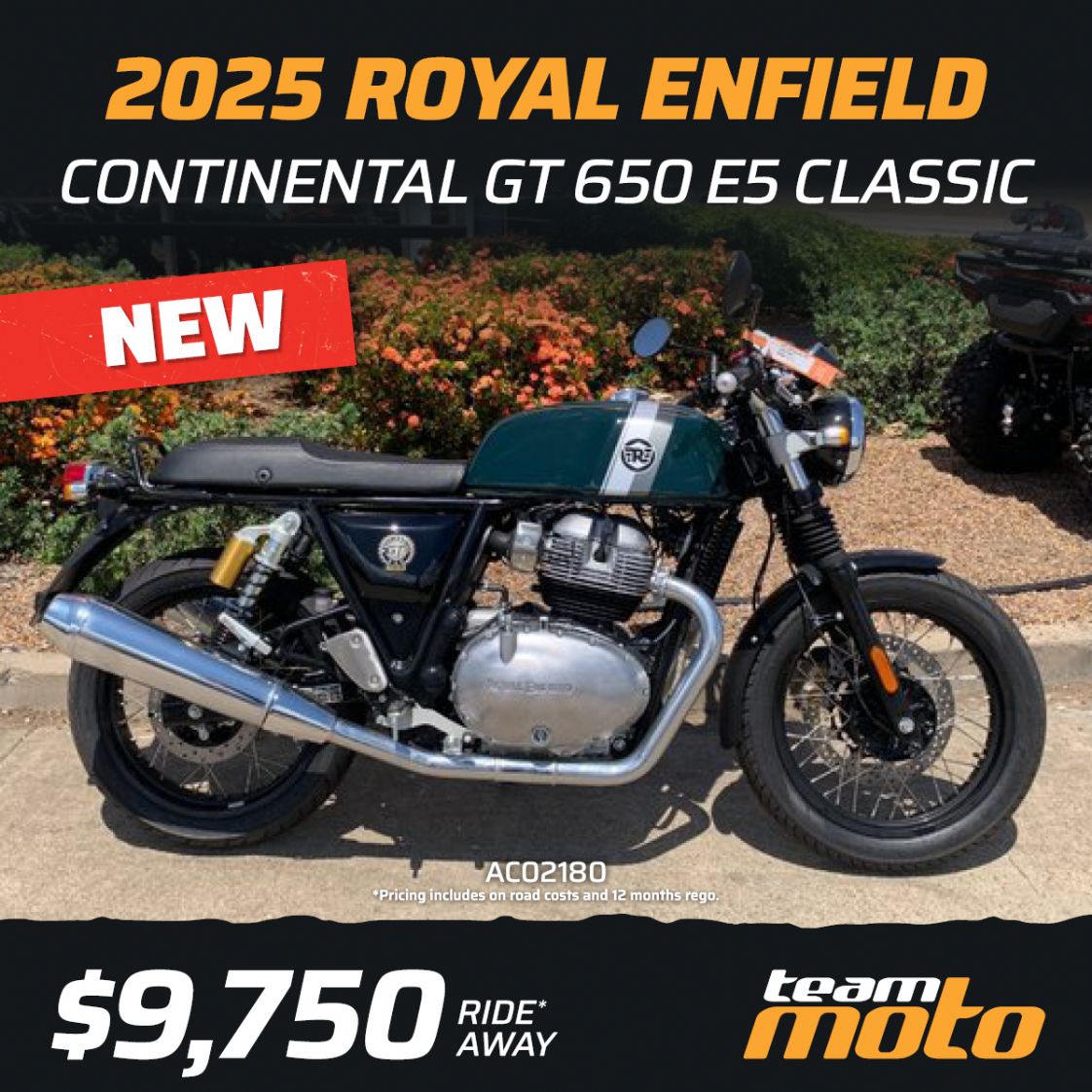 2025 Royal Enfield Continental GT 650 E5 Classic