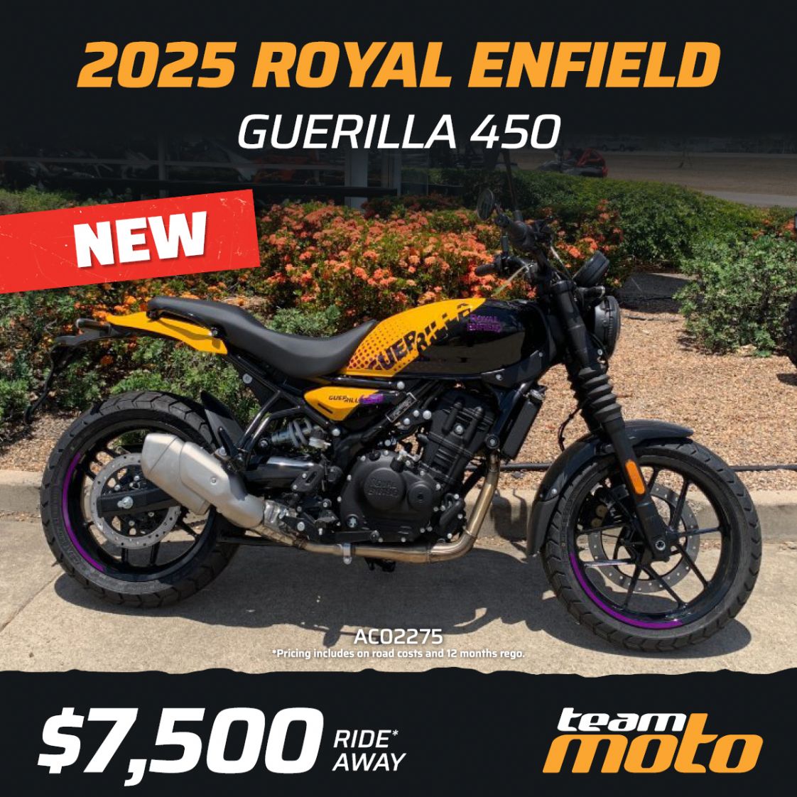 2025 Royal Enfield Guerilla 450