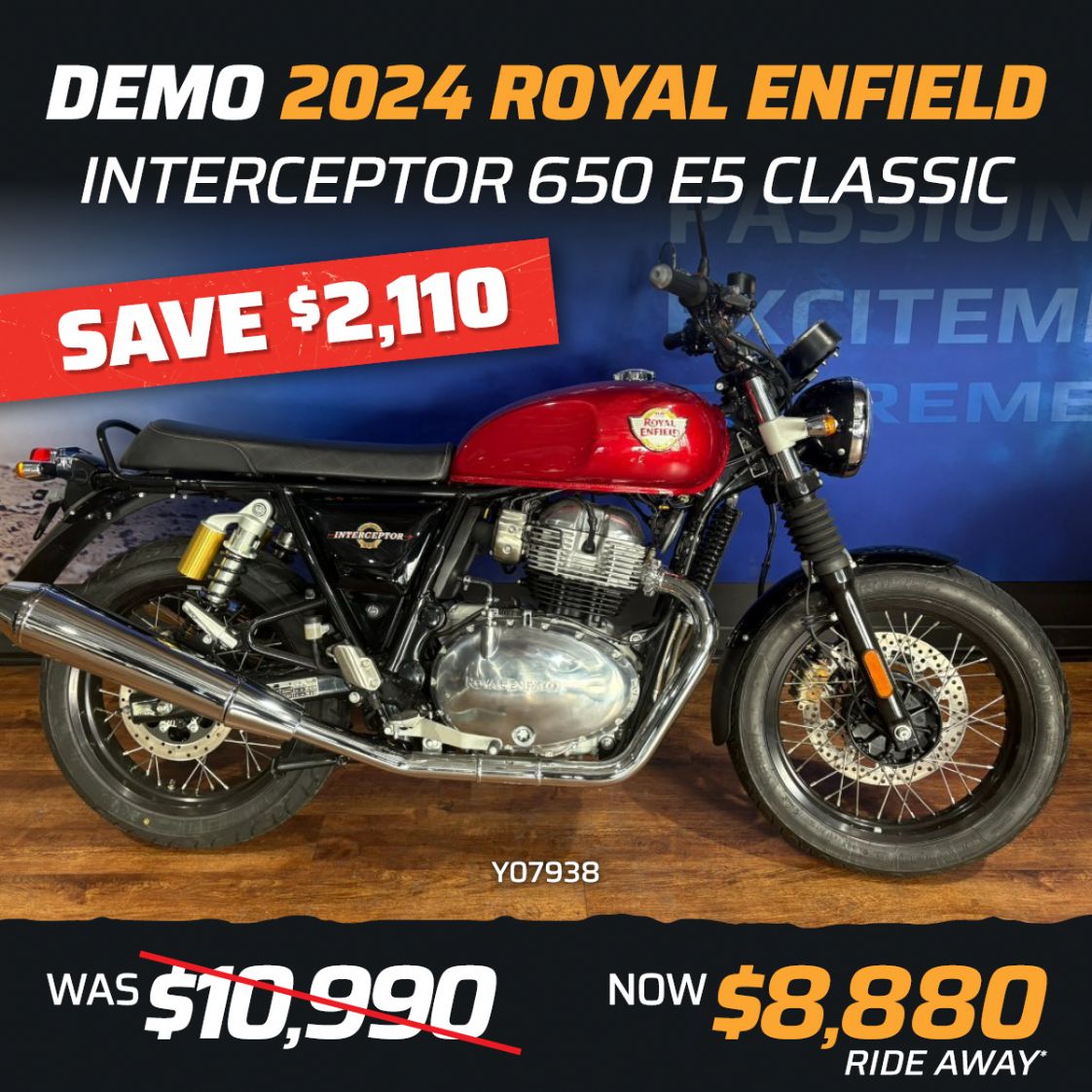 2024 Royal Enfield Interceptor 650 E5 Classic