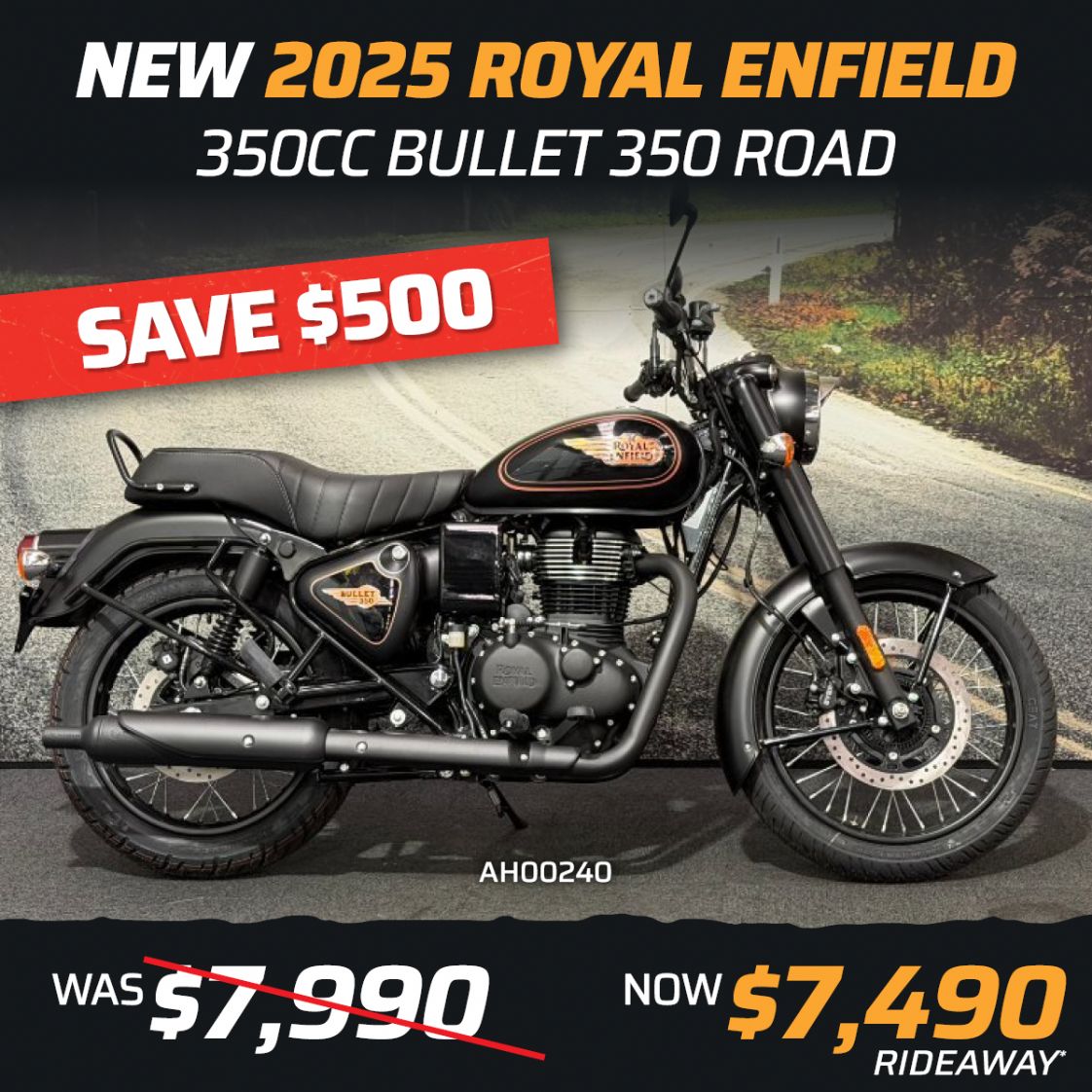Royal Enfield 350CC Bullet 350 Road