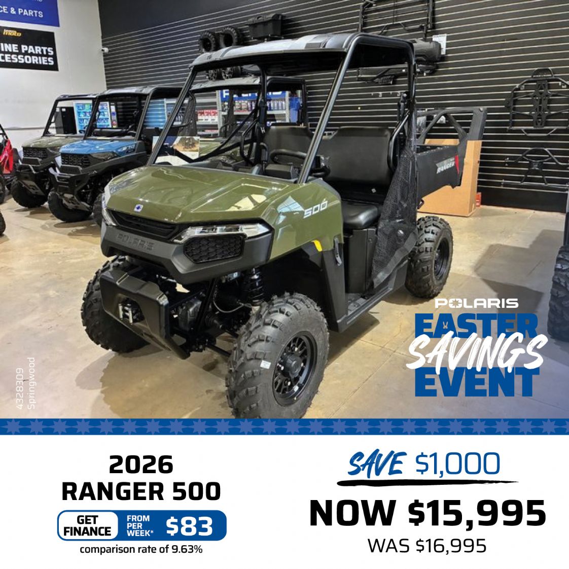 2026 Polaris Ranger 500