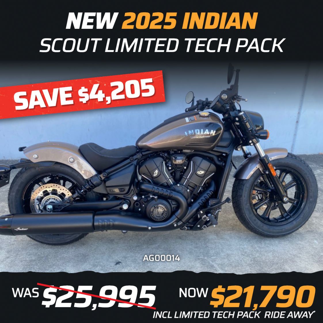 2025 Indian Scout Limited Tech Pack