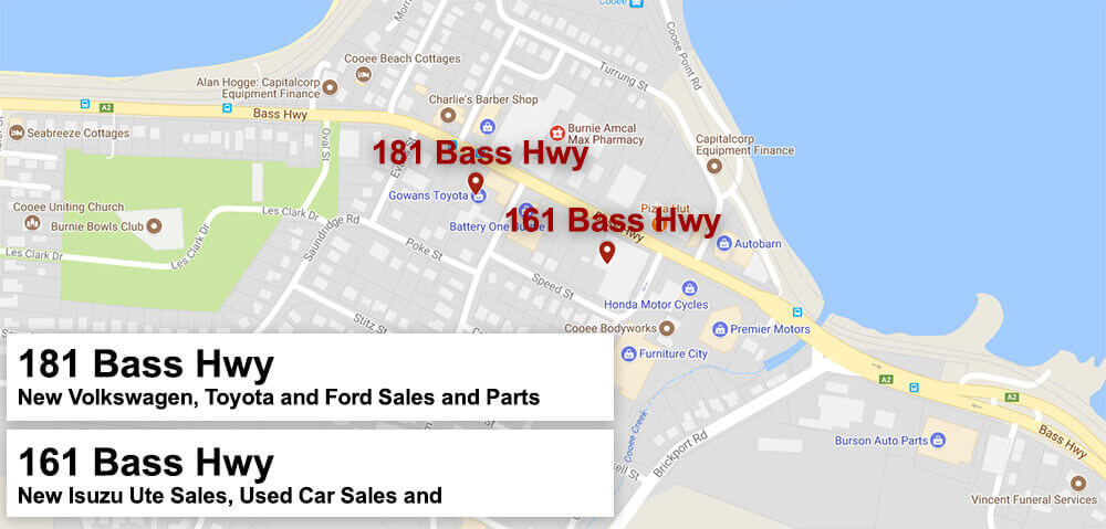 Gowans Motor Group - Locations