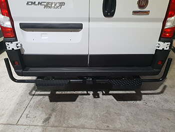 Rear Protection Bar with Steps