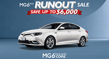 MG6 Plus RUNOUT