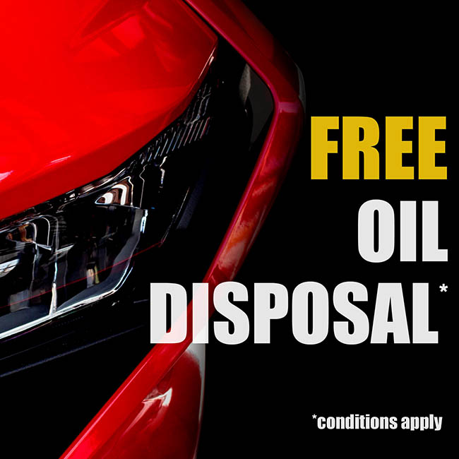Free Oil Disposal
