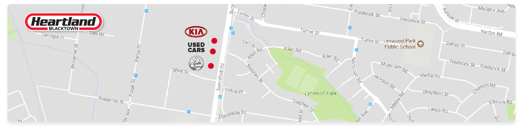 Heartland Blacktown Map